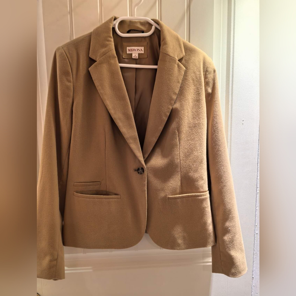 Merona Women's Classic Camel Blazer